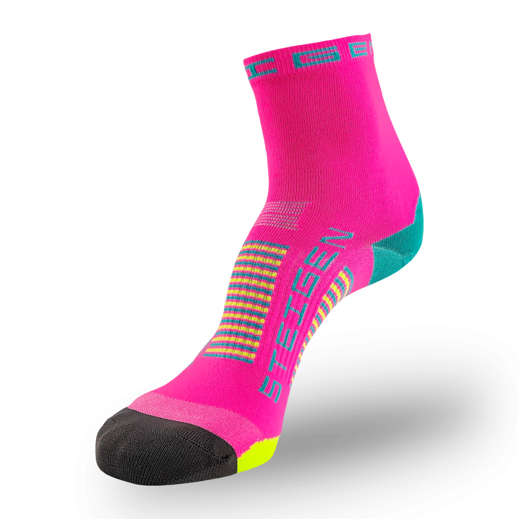 Pink Candy Running Socks ½ Length